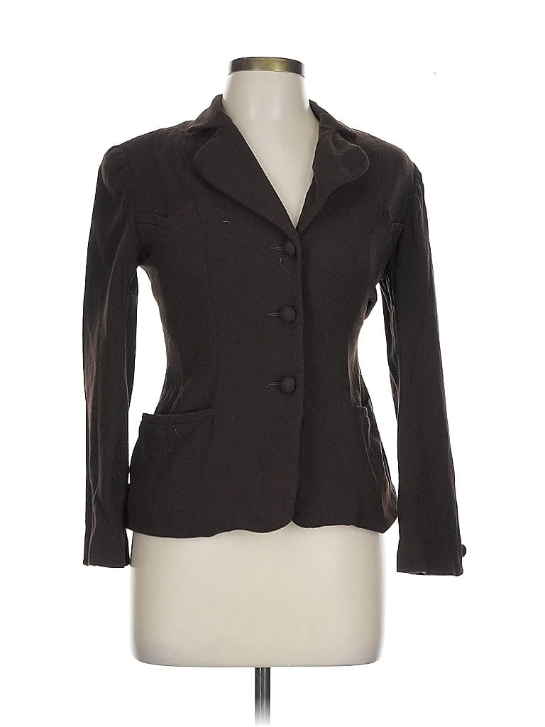 Pre-owned Barneys New York Blazer Jacket In Brown