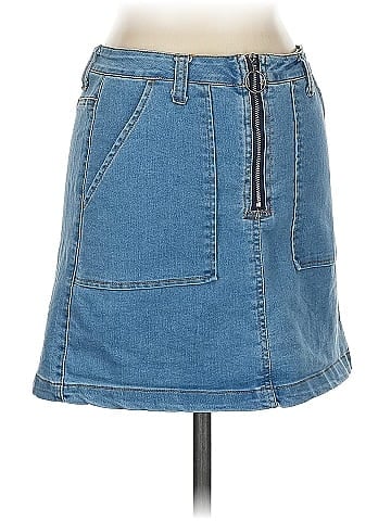 Newbury Kustom Denim Skirt (view 1)