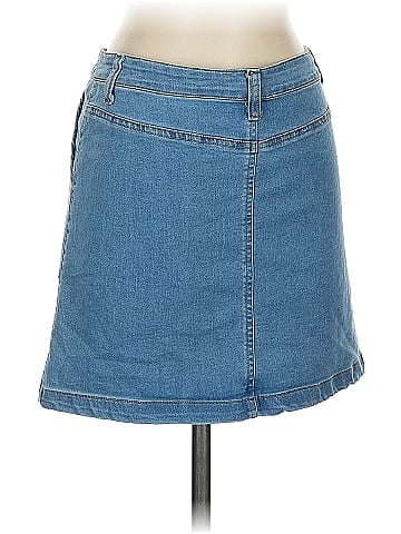 Newbury Kustom Denim Skirt (view 2)