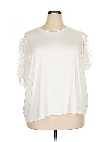 Carmen Carmen Marc Valvo Short Sleeve Top (view 1)