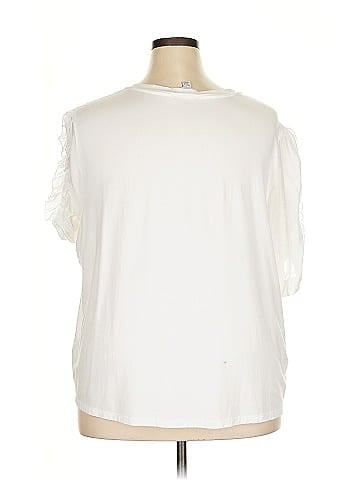 Carmen Carmen Marc Valvo Short Sleeve Top (view 2)