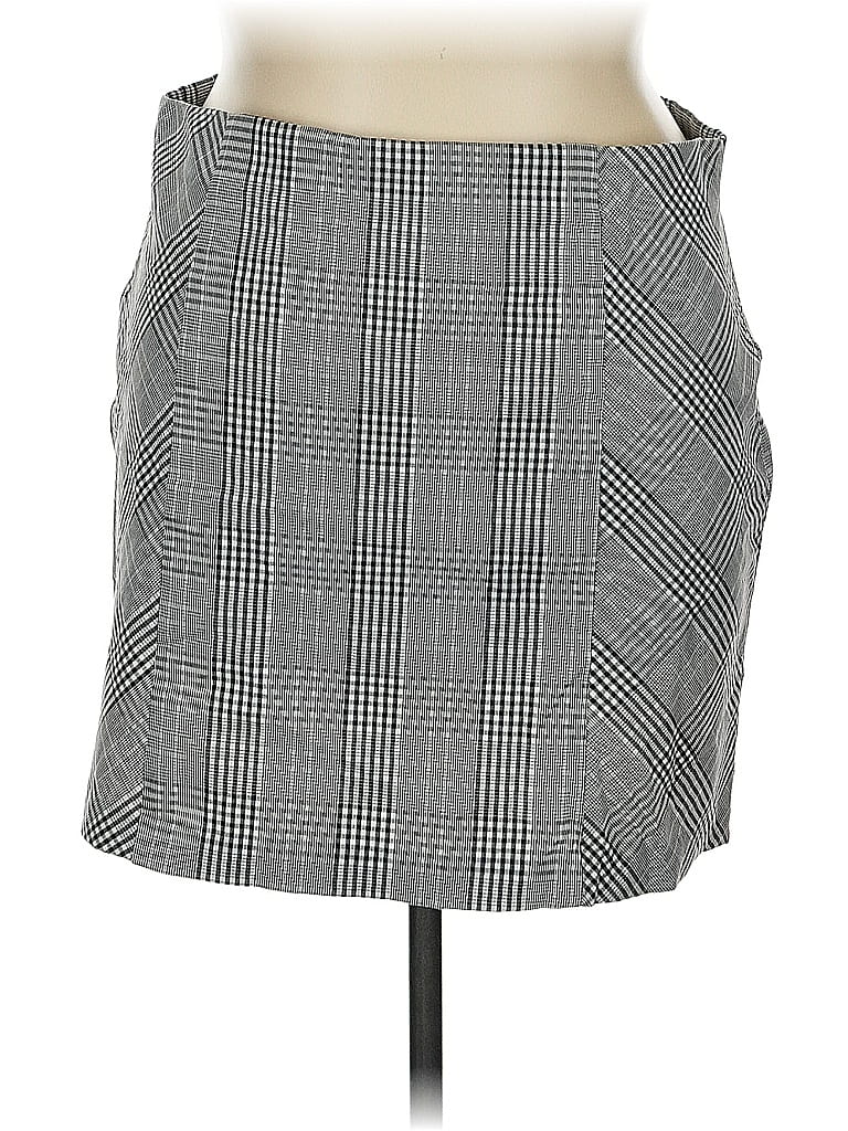Pre-owned Jules & Leopold Formal Skirt In Gray