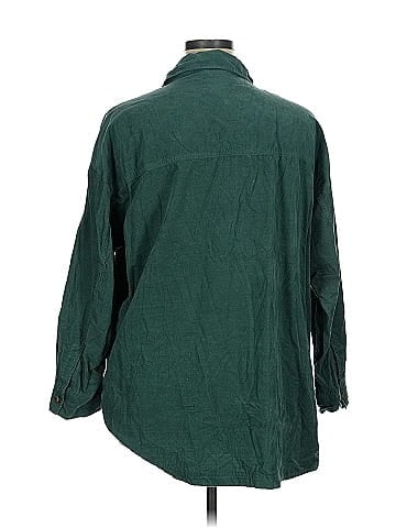 Kensie Long Sleeve Button-Down Shirt (view 2)