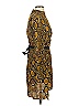 Zara Paisley Brown Casual Dress Size S - photo 4