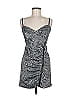Guess Animal Print Gray Cocktail Dress Size 7 - photo 1
