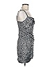 Guess Animal Print Gray Cocktail Dress Size 7 - photo 4