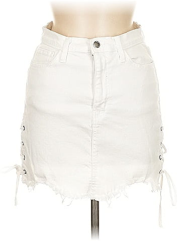 Akira Denim Skirt (view 1)