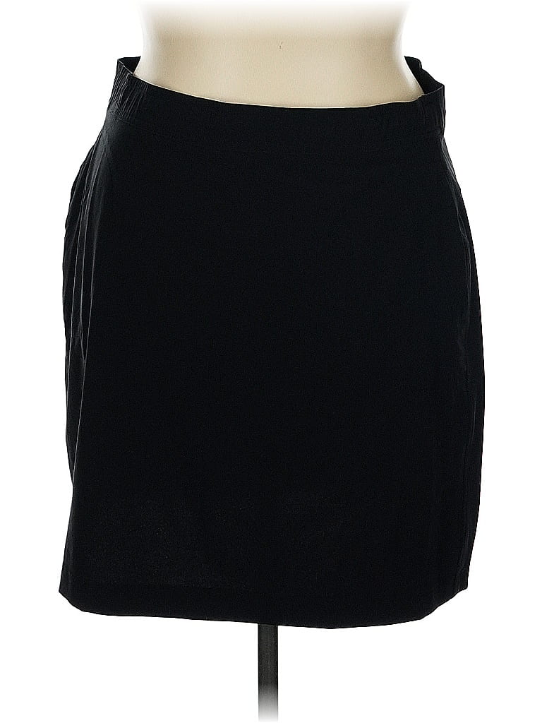 Pre-owned Eddie Bauer Casual Skirt In Black