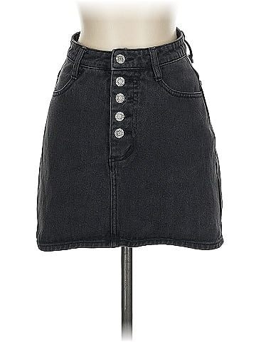 John Galt Denim Skirt (view 1)