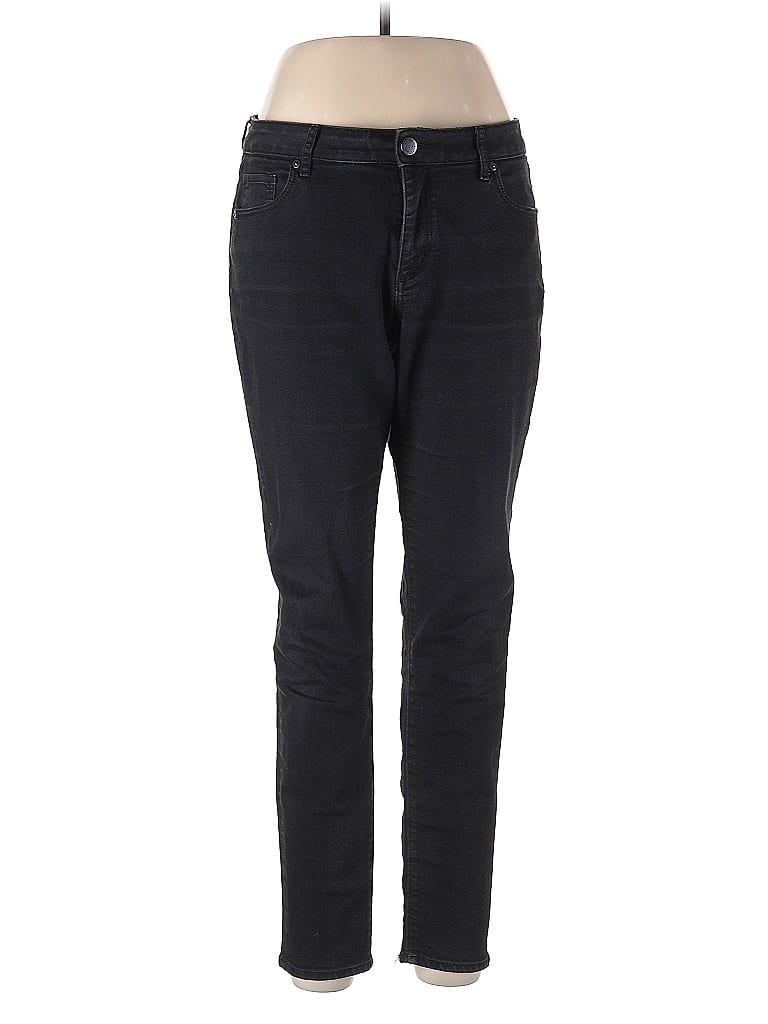 Pre-owned Ann Taylor Loft Jeans In Black