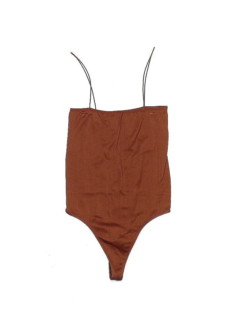 Pre-owned Ps Basics By Pacsun Bodysuit In Brown