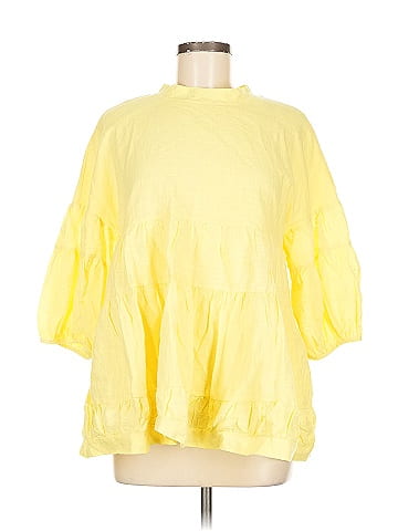 Belongsci 3/4 Sleeve Blouse (view 1)