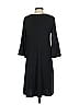Gap Solid Black Casual Dress Size S - photo 2
