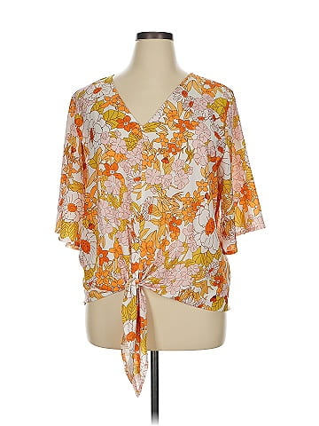 Fashion 3/4 Sleeve Blouse (view 1)