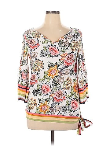 Suzanne Betro 3/4 Sleeve Blouse (view 1)