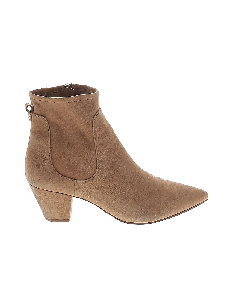 Sam Edelman 100% Leather Tan Ankle Boots Size 10 - photo 1