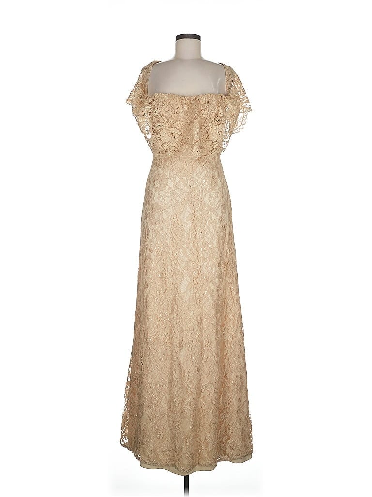 Pre-owned Erin Erin Fetherston Cocktail Dress In Brown