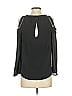 Ramy Brook 100% Silk Black Long Sleeve Silk Top Size XS - photo 2