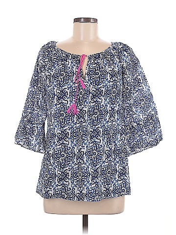 Milly 3/4 Sleeve Blouse (view 1)