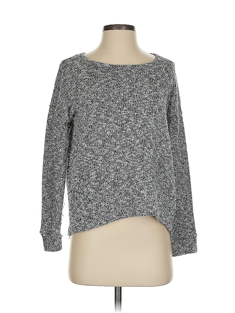 Pre-owned Splendid Pullover Sweater In Gray