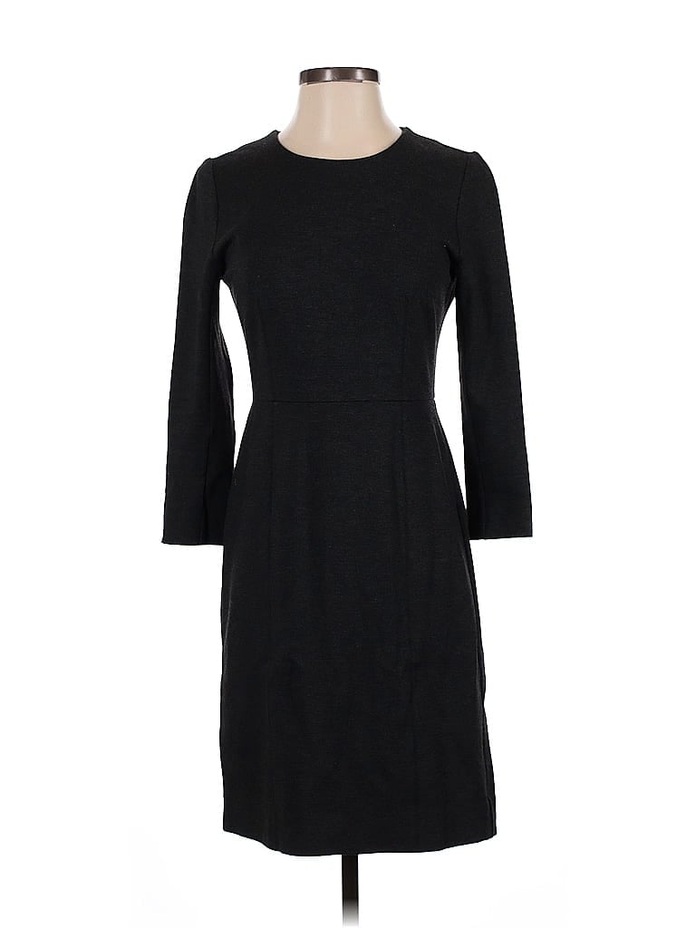 Pre-owned J.crew Factory Store Casual Dress In Gray