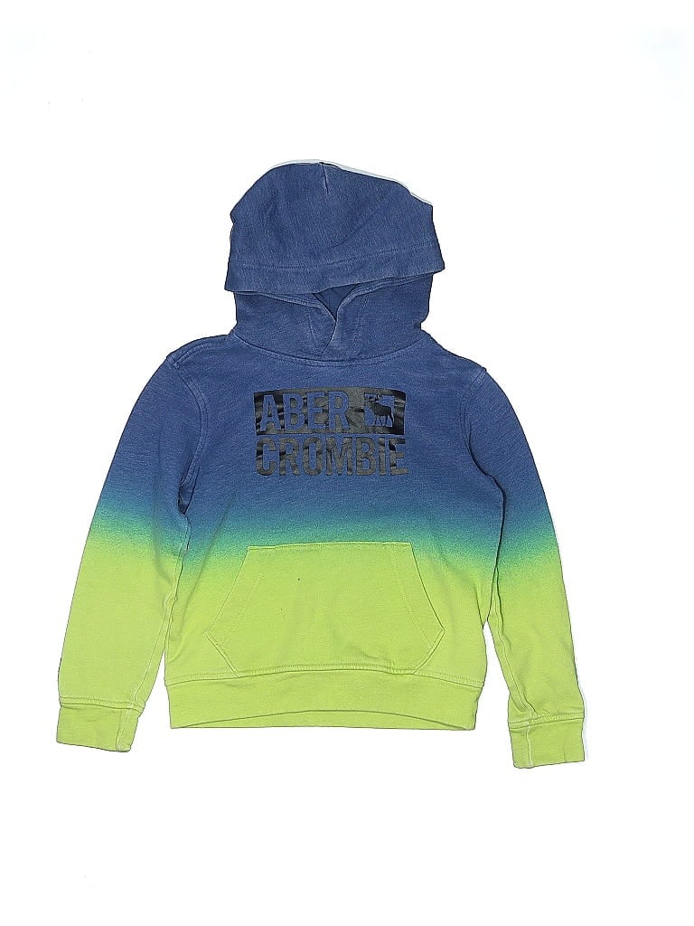 Abercrombie Blue Pullover Hoodie Size 7 (big kids) - photo 1