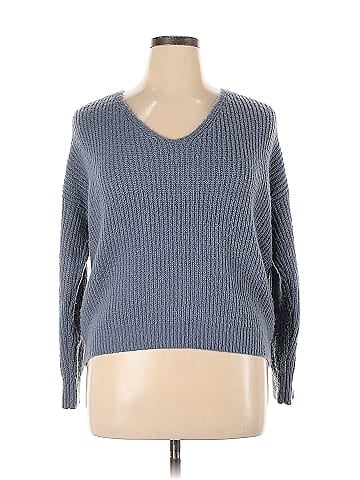 Woven Heart Pullover Sweater (view 1)