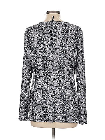 Daisy Fuentes Long Sleeve Henley (view 2)