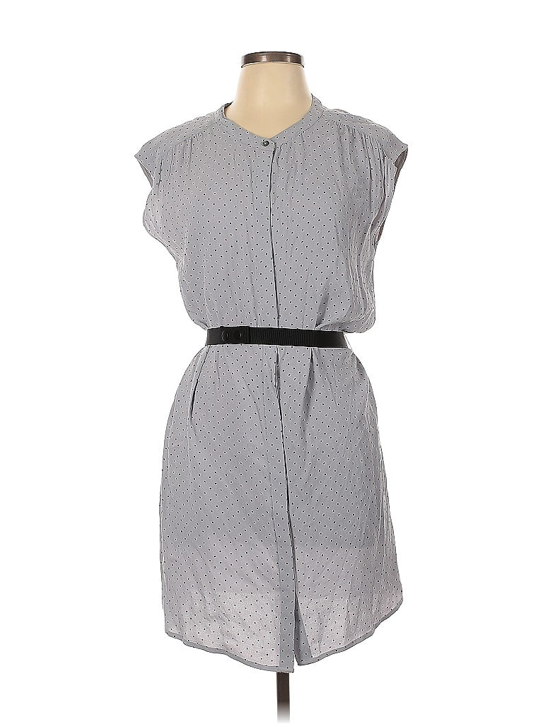 Soft Joie 100% Viscose Chevron-herringbone Gray Casual Dress Size M - photo 1