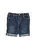 7 For All Mankind Blue Denim Shorts 12-18 MO / 18 MO - photo 1