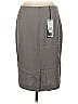 Escada Solid Gray Casual Skirt Size EU 40 / US 10 - photo 2