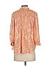 Moon River 100% Polyester Orange 3/4 Sleeve Blouse Size S - photo 2