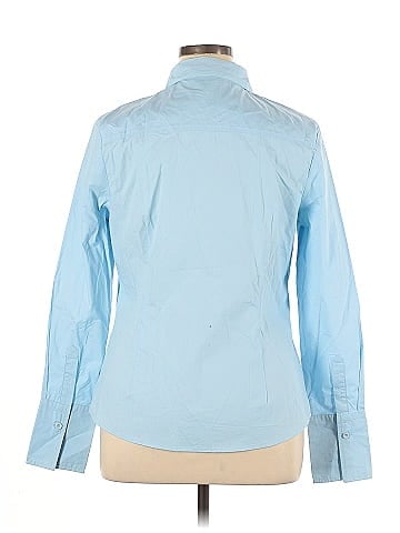 Kate Kasin Long Sleeve Button-Down Shirt (view 2)