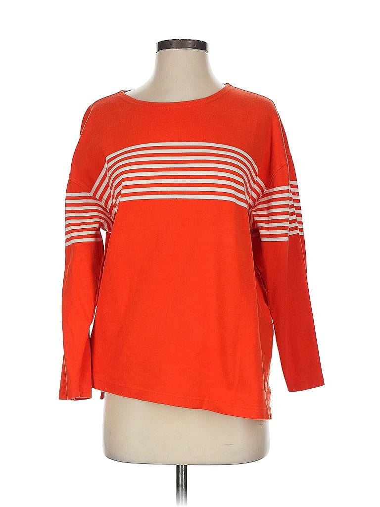 Pre-owned Jones New York Sport Pullover Sweater In Orange