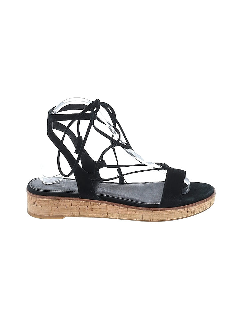 frye & co. Solid Black Sandals Size 8 1/2 - photo 1
