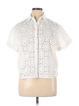 Sézane Short Sleeve Blouse