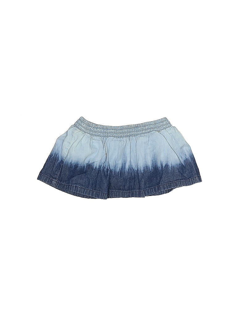 Arizona Jean Company 100% Cotton Tie-dye Blue Denim Skirt 6-9 MO / 9 MO - photo 1