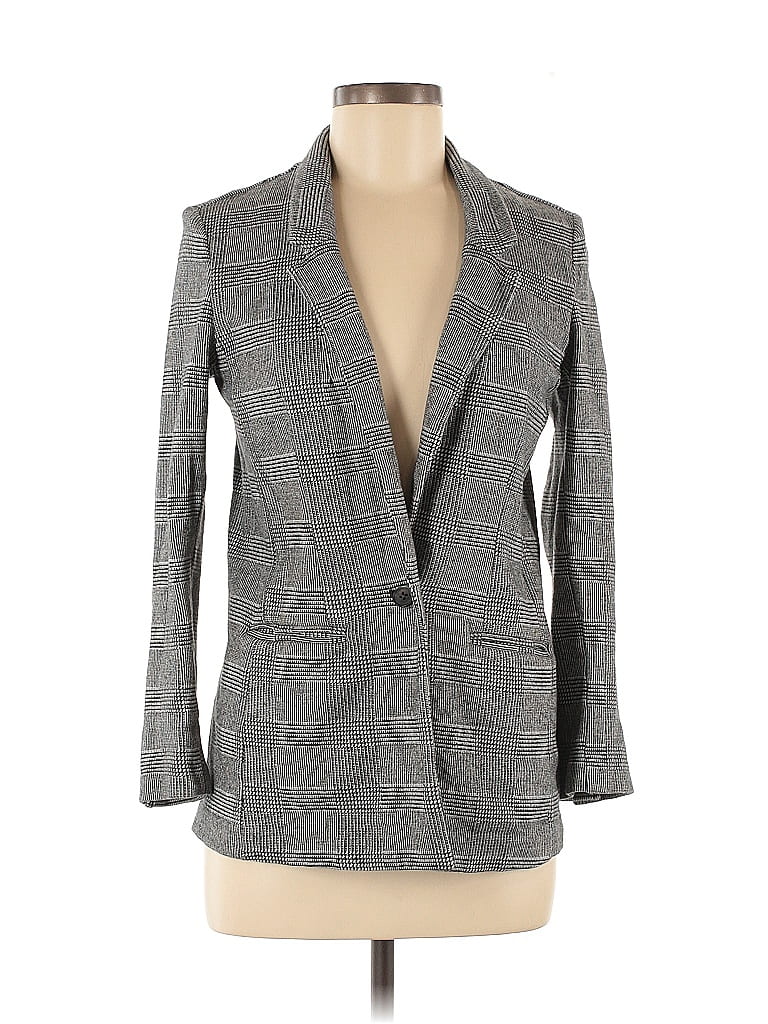 Pre-owned Old Navy Blazer Jacket In Gray