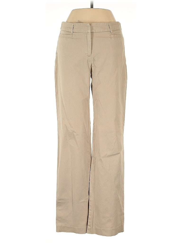 Pre-owned Ann Taylor Khaki Pant In Brown