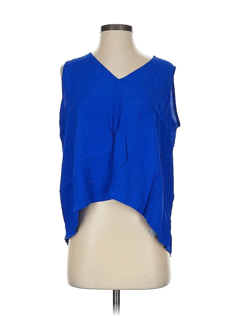 Pre-owned Madewell Sleeveless T-shirt In Blue