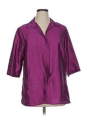 Venezia 3/4 Sleeve Silk Top