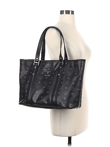 MCM Visetos Shopping Tote (view 2)