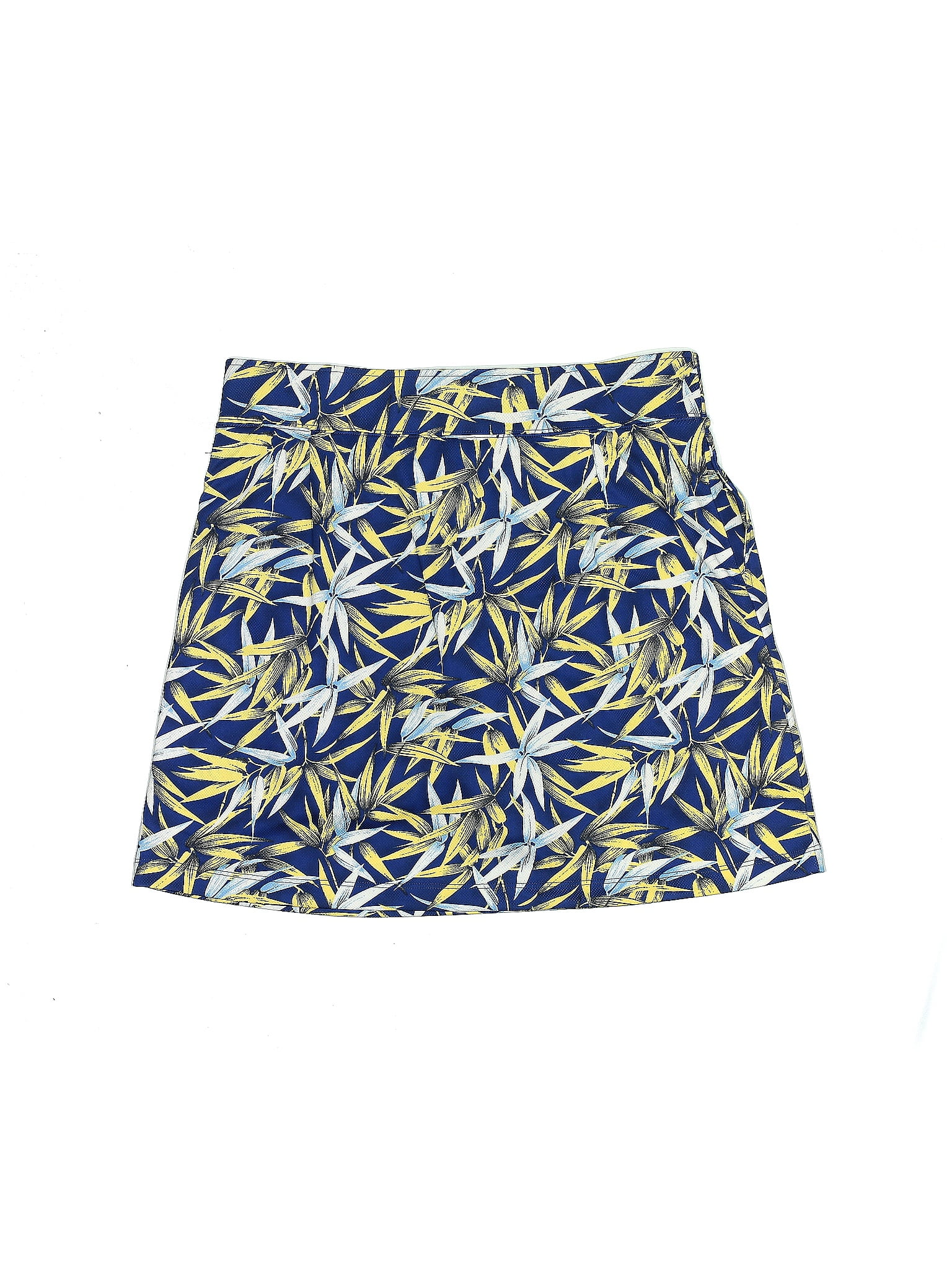 National 100% Polyester Blue Casual Skirt Size L - 36% off