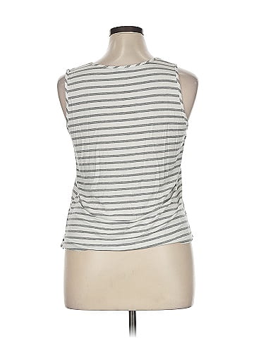 Green Envelope Sleeveless T-Shirt (view 2)
