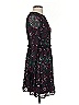 ML Monique Lhuillier 100% Polyester Paisley Black Casual Dress Size 4 - photo 4