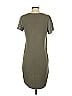 Splendid 100% Viscose Solid Gray Green Casual Dress Size S - photo 2