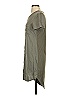 Splendid 100% Viscose Solid Gray Green Casual Dress Size S - photo 5