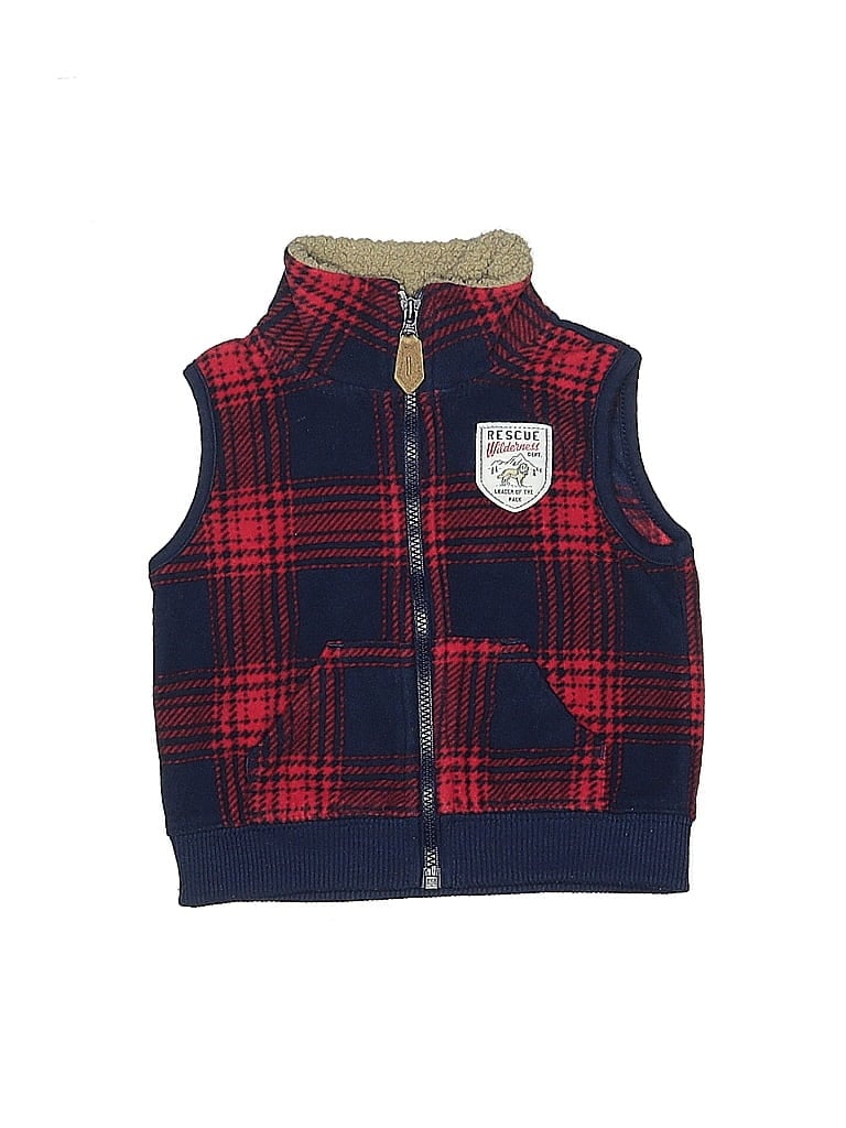 Click to view more detailed imagery on our partner's website Pre-owned Carter's Babies' Vest In Red