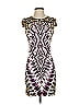 Just Cavalli Graphic Purple Pink Cocktail Dress Size XS - photo 1