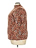 Ellos Animal Print Brown Short Sleeve Turtleneck Size 22 - photo 5